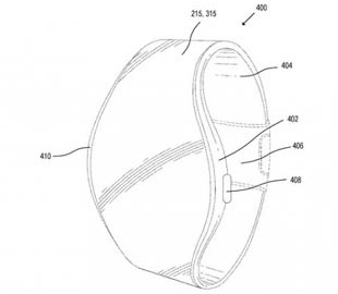 Apple запатентовала умные часы с гибким дисплеем на ремешке