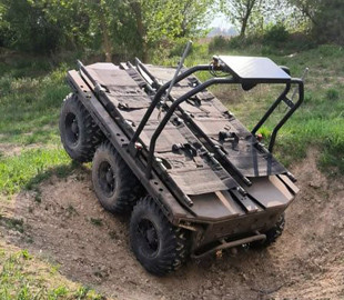 Роботи на фронті: в Україні з’явився дрон, що рятує поранених і тягне вантажі до 1,5 тонни