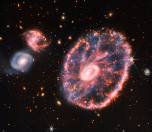 У NASA показали фото галактики за 500 мільйонів світлових років від Землі