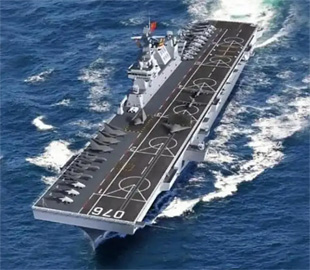Китай будує найбільший у світі десантний корабель Type 076