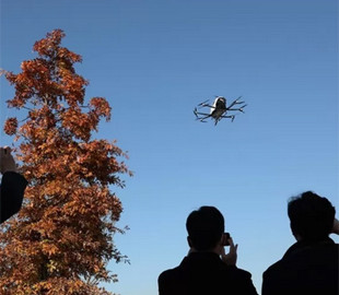 В Южной Корее протестировали воздушное беспилотное такси