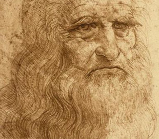 Стародавні колонізатори. Вчені виявили життя на культовому автопортреті Леонардо да Вінчі