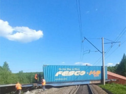 У Росії черговий поїзд зійшов з рейок, підозрюють диверсію