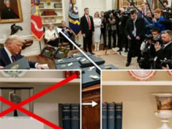 Подарунок із Місяця прибрали з кабінету Трампа в Білому домі: невже Маск і Марс перемогли