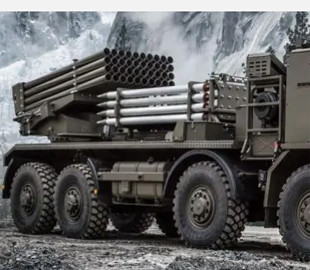 Чеські розробники представили модернізовану реактивну систему залпового вогню RM-70 Vampire 4D