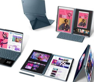 Lenovo представила ноутбук із двома OLED-дисплеями