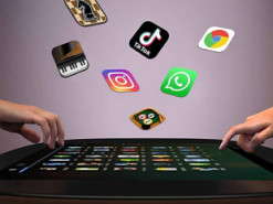 У Китаї розробили журнальний столик з 43-дюймовим сенсорним 4K-екраном