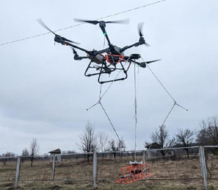Українські розробники випробували сенсорну технологію пошуку мін із дронів