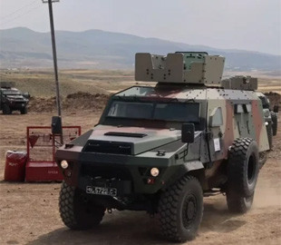 Війська США та Вірменії під час спільних навчань використовують бронетранспортер Bastion