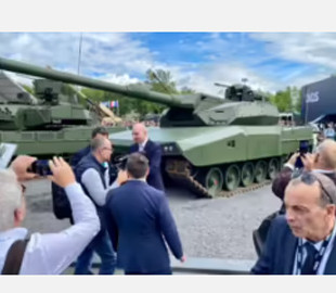 Розробники представили оновлену версію бойового танка Leopard