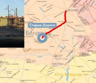 В Білорусі помітили ще один ешелон до Росії з танками і вантажівками