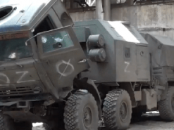 Пропагандисти РФ показали ремонтну базу ЗС РФ: вдалося знайти її місцезнаходження (фото)