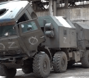 Пропагандисти РФ показали ремонтну базу ЗС РФ: вдалося знайти її місцезнаходження (фото)