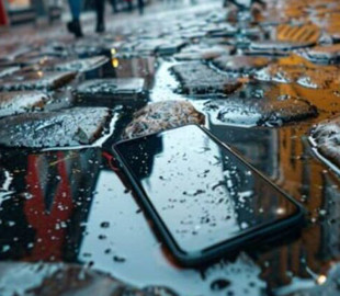 Що робити, якщо телефон намок під дощем
