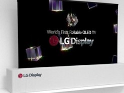 LG анонсировала первый в мире скручивающийся телевизор