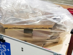 Перші сегменти найбільшого у світі дзеркала для телескопа відправили до Чилі