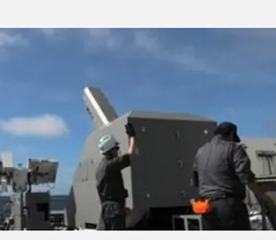 Японські розробники представили новітню рейкову гармату для бойових фрегатів