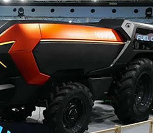 Японія представила перший у світі водневий безпілотний трактор