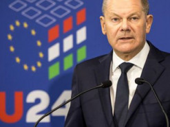 Шольц закликав ЄС збільшити витрати на оборону через загрозу від тіньового флоту РФ