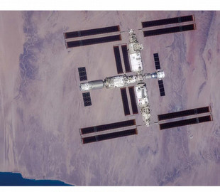 Китай вперше опублікував якісні фото орбітальної станції "Тяньгун"