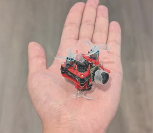 Інженер створив FPV-дрон розміром 22,3 міліметра