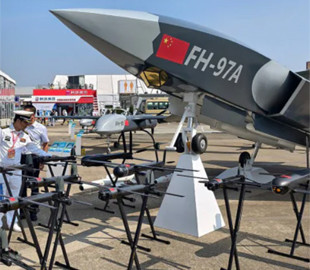 Озброєний ракетами і роєм БПЛА: у Китаї представили реактивний дрон Feihong FH-97