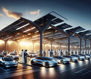 Найбільша у світі зарядна станція Tesla матиме місця для 164 машин