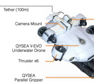 Науковці створили підводного робота, що перевершує людину у швидкості виконання завдань