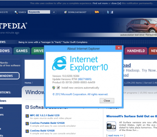 Поддержка Internet Explorer 10 закончится через год