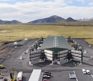 В Ісландії відкрили найбільший у світі завод з фільтрації вуглецю з повітря