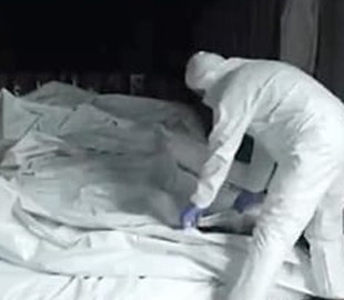 Телеканал Al Jazeera показала вагон-рефрижератор, заполненный телами погибших в Украине российских военных