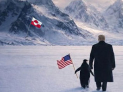 Коли географію замінює ШІ: Трамп “освоює” Гренландію разом із пінгвіном