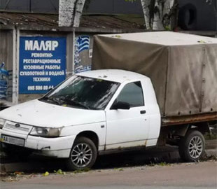 В Україні помітили рідкісний автомобіль вітчизняного виробництва