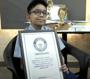 6-летний мальчик из Индии стал самым молодым программистом в мире