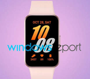 Названа вартість розумного браслета Galaxy Fit3 з велетенським дисплеєм AMOLED