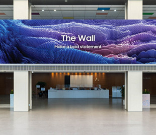 Samsung представила обновлённую версию модульного телевизора The Wall