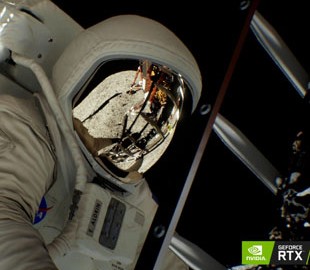 NVIDIA показала демонстрацию RTX на примере высадки на Луну