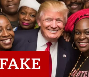 Прихильники Трампа підробляють фото штучним інтелектом, щоб заохотити темношкірих виборців