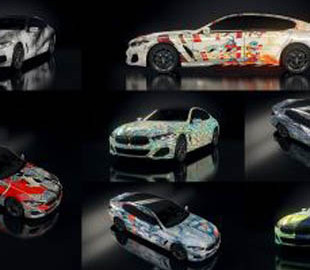 BMW сделала арт-автомобили с использованием искусственного интеллекта