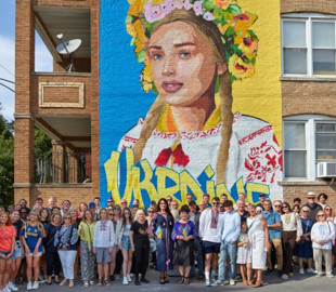 У Чикаго з’явився новий мурал, присвячений Україні