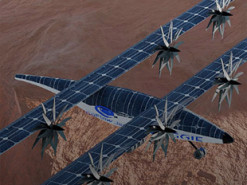 Літак на величезних сонячних панелях проектують для дослідження Марса