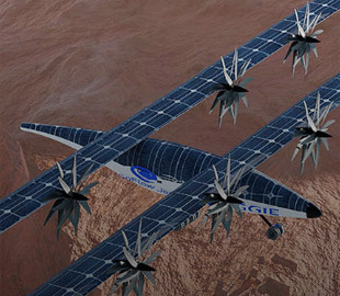 Літак на величезних сонячних панелях проектують для дослідження Марса