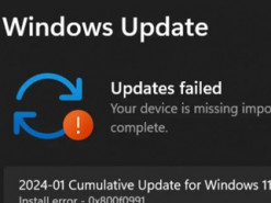 Користувачі зіткнулися з проблемами при спробі інсталювати січневе оновлення для Windows 11