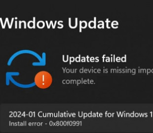 Користувачі зіткнулися з проблемами при спробі інсталювати січневе оновлення для Windows 11