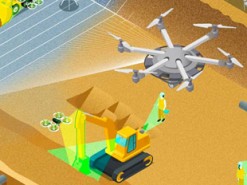 NVIDIA и Komatsu принесут беспилотное наблюдение на основе ИИ на стройки