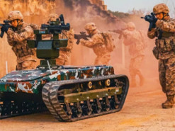 Китай працює над гусеничним наземним безпілотником для проведення військових дій в містах