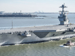 Найсучасніший авіаносець Gerald Ford виявився дешевшим, ніж очікувалось