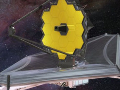 «Джеймс Вебб» знайшов рекордно далеку спіральну галактику з перемичкою