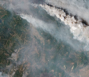 Катастрофа в Іспанії та Португалії: з’явились супутникові фото масштабних пожеж