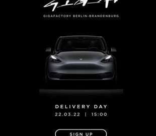Tesla начнёт поставки электромобилей немецкой сборки 22 марта